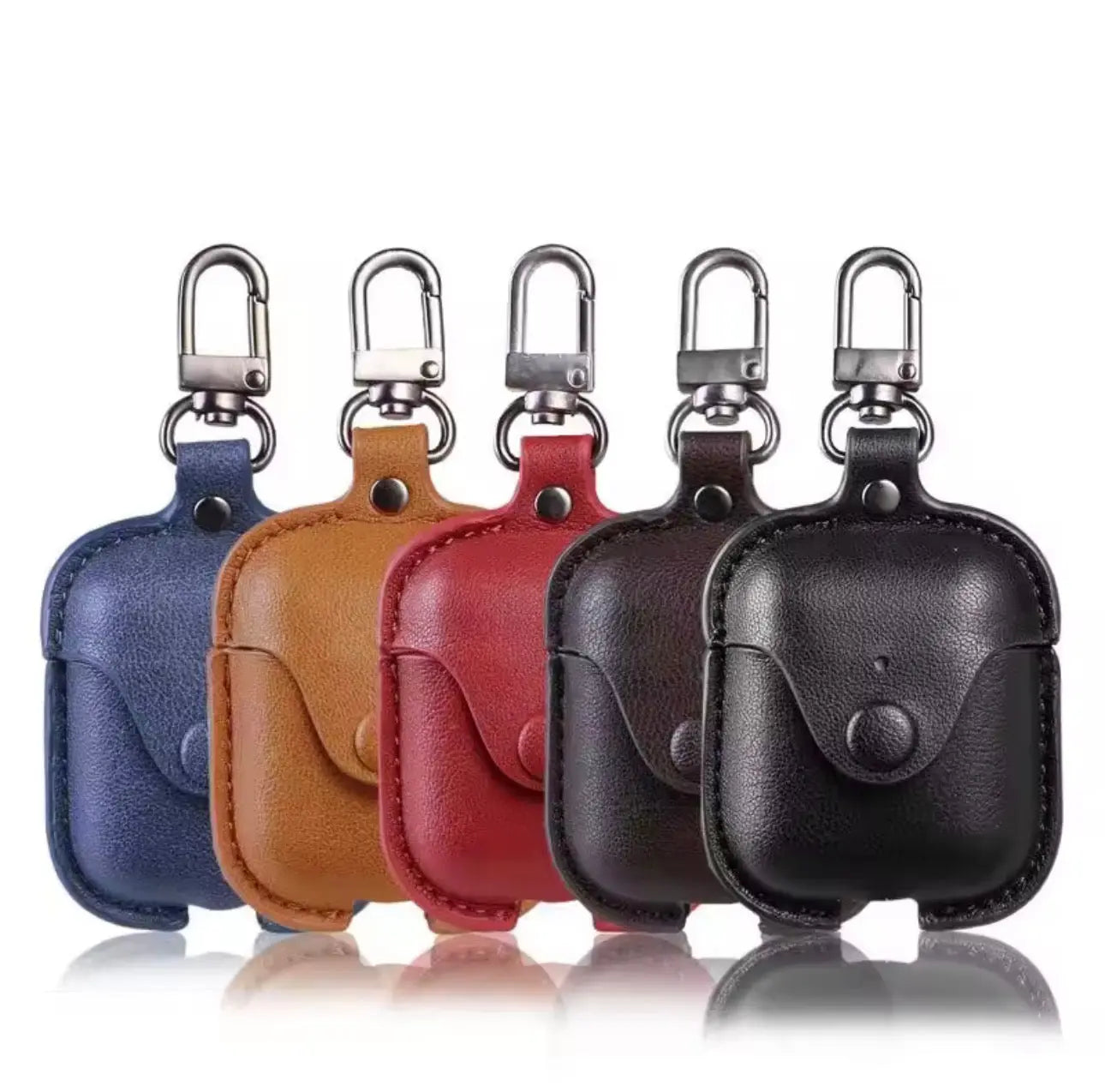 Étui de Luxe en Cuir PU pour Apple AirPods (1/2/3/Pro/Pro 2/4) Mobile City