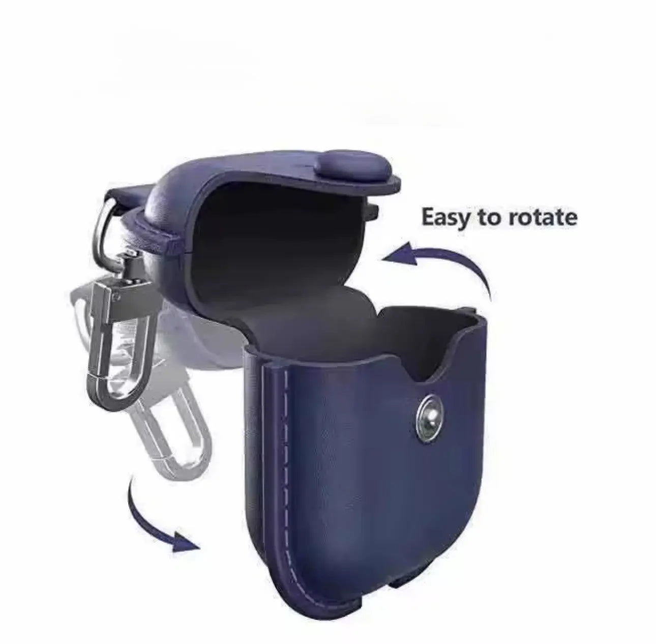Étui de Luxe en Cuir PU pour Apple AirPods (1/2/3/Pro/Pro 2/4) Mobile City