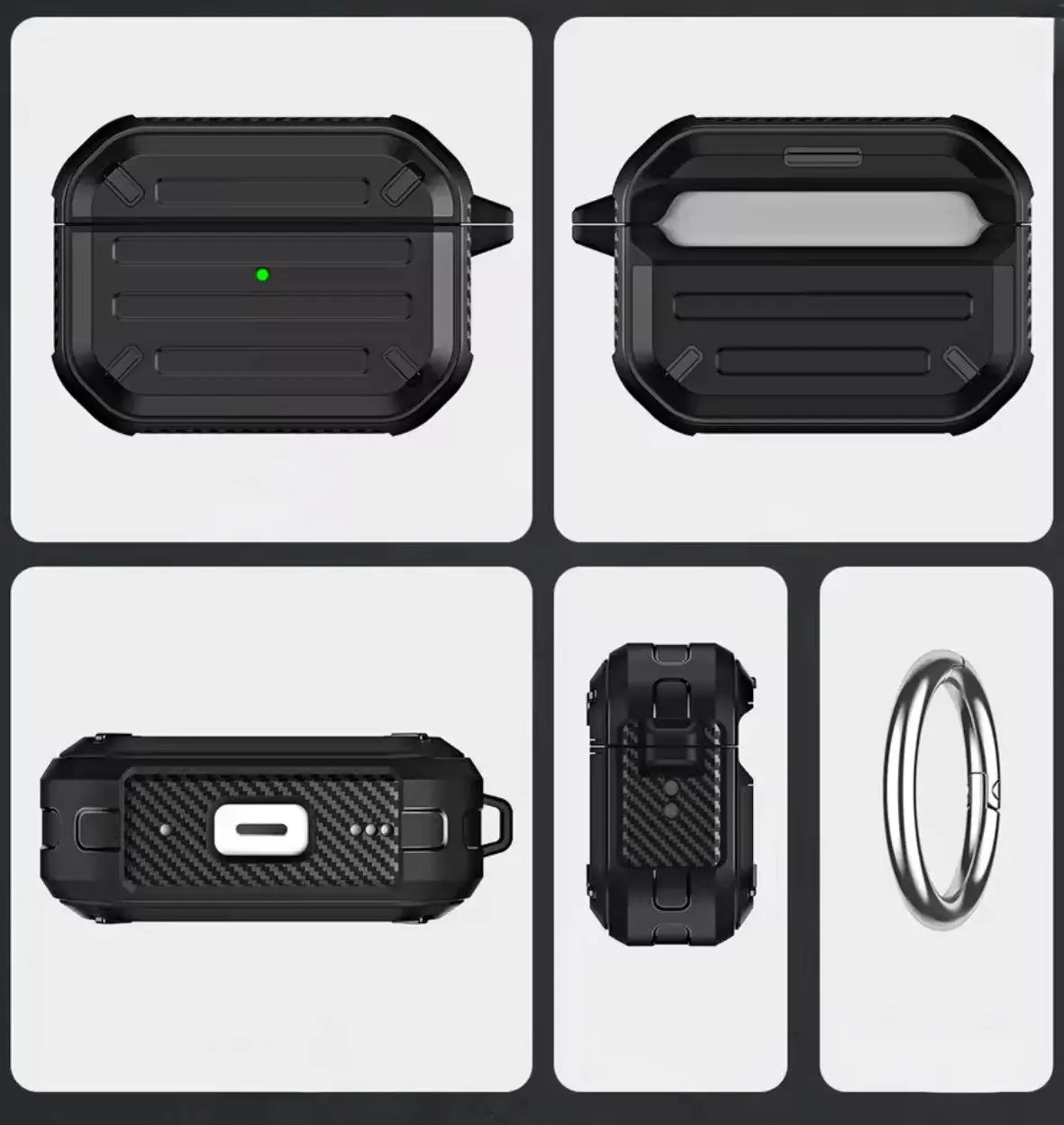 Étui Résistant aux Chocs en TPU pour AirPods Pro 1 & 2 Mobile City