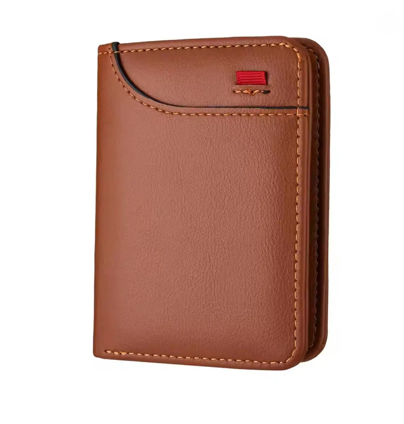 Portefeuille Vertical Multi-Cartes pour Hommes – Compact & Pratique Mobile City