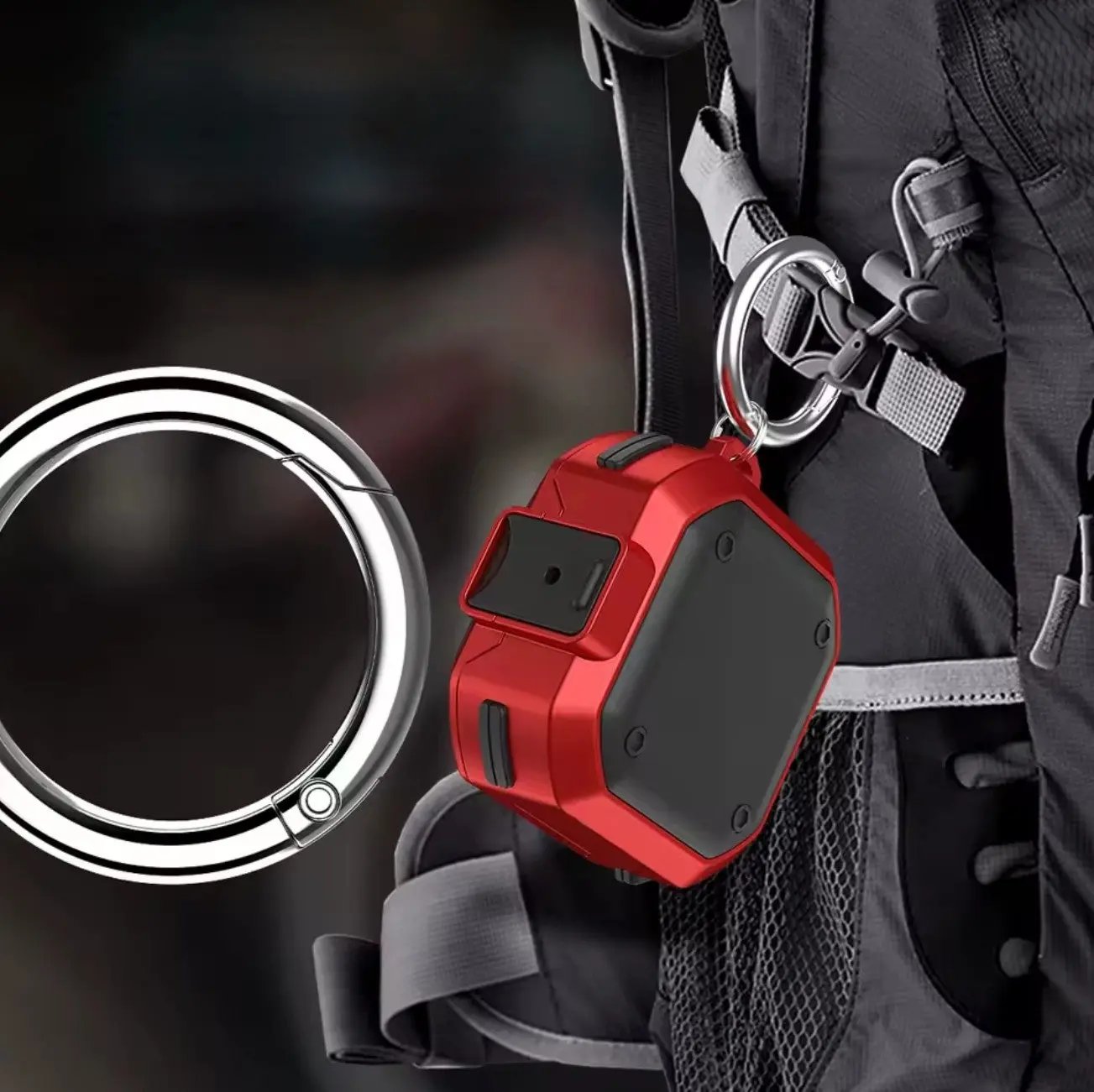 Étui de protection à verouillage – pour Galaxy Buds 2 / Live / Pro / Pro 2 Mobile City
