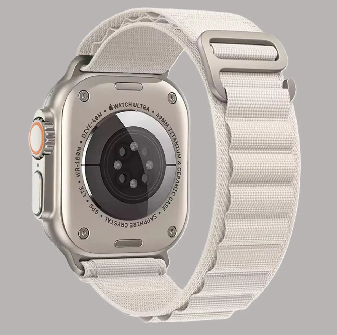 Bracelet Mixte Style Alpine en Nylon avec Boucle Inox 42-49 mm Mobile City