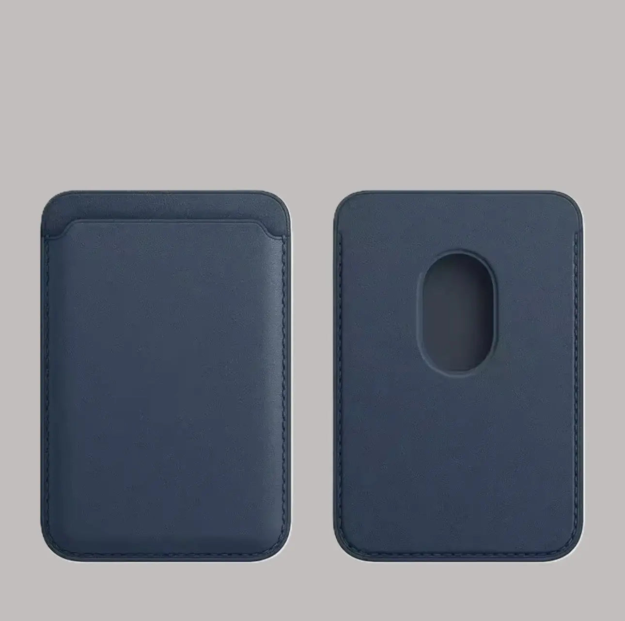 Etui Porte-cartes magnétique en cuir Mobile City