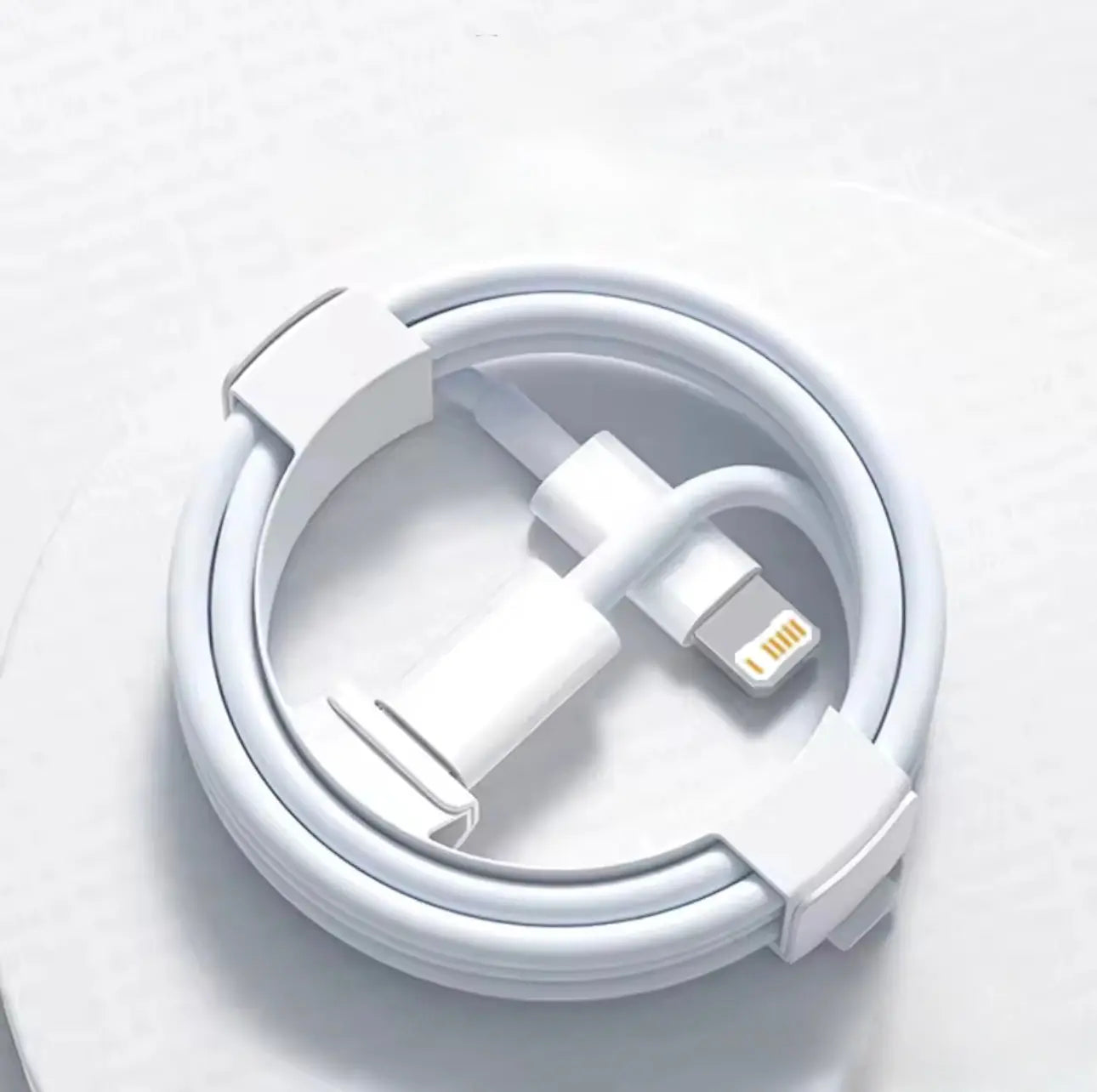 Câble Lightning – Type-C silicone blanc 20W