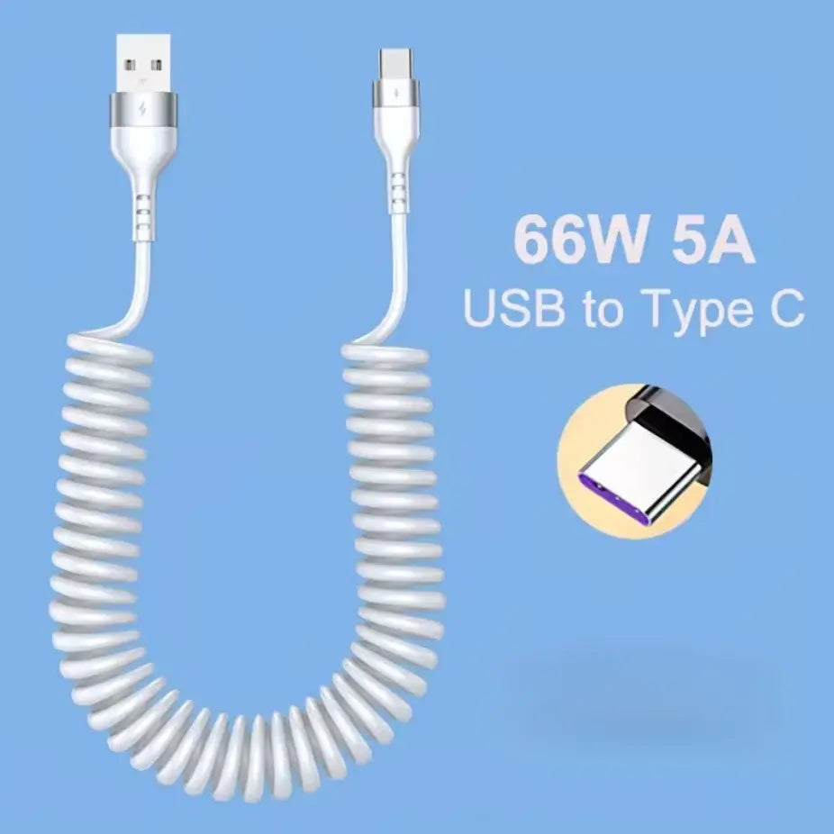 Câble d’Alimentation USB-C Flexible 66W 5A Mobile City