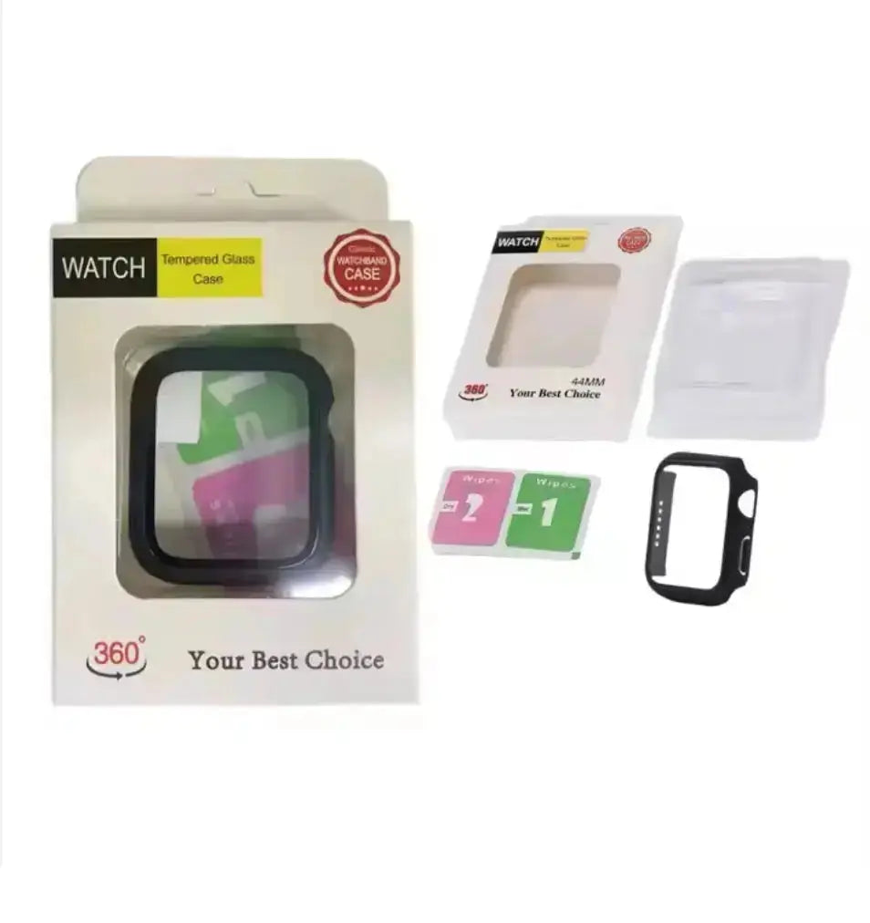 Coque de Protection avec Verre Trempé 40 mm (Séries 6, 5, 4, SE) Mobile City