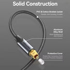 Vention Câble Audio Optique Numérique Toslink SPDIF | Haute Qualité Fibre Optique Mobile City