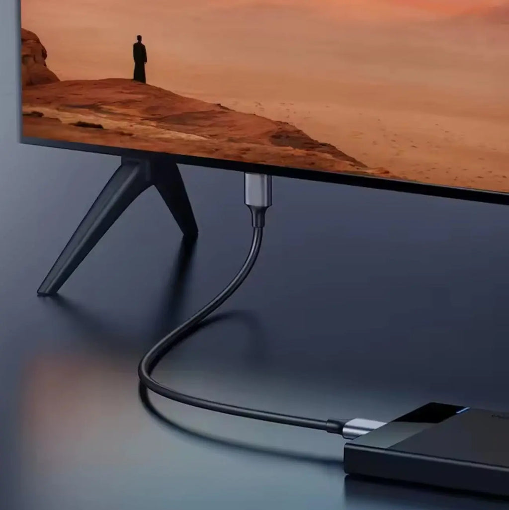 NIERBO Câble USB-C vers Micro-B 3.0 Tressé – Haute vitesse pour disque dur externe Mobile City