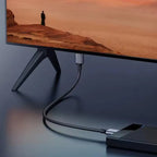 NIERBO Câble USB-C vers Micro-B 3.0 Tressé – Haute vitesse pour disque dur externe Mobile City