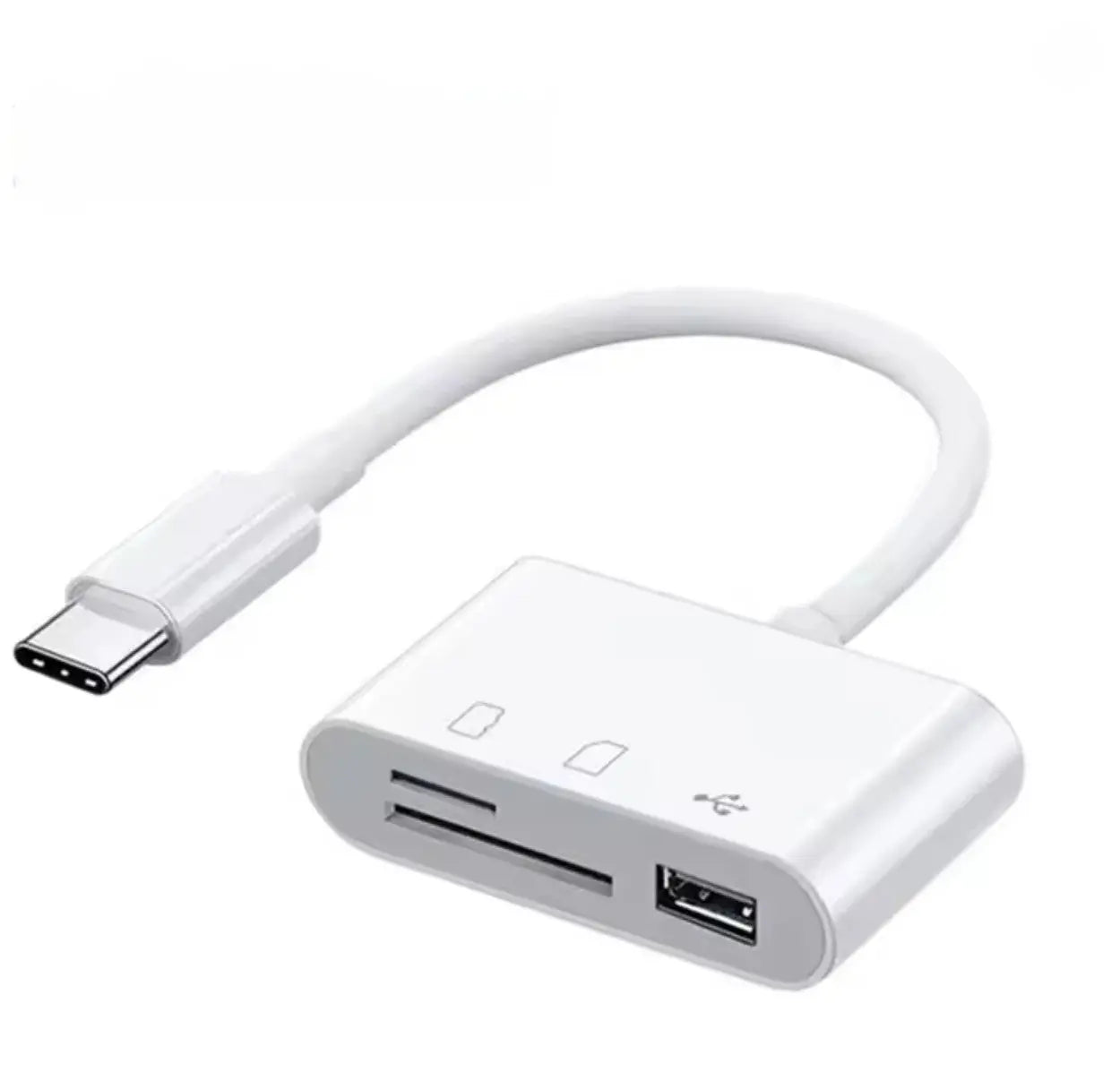 Adaptateur Type-C TF / CF / SD – Lecteur de Carte Mémoire OTG USB-C Mobile City