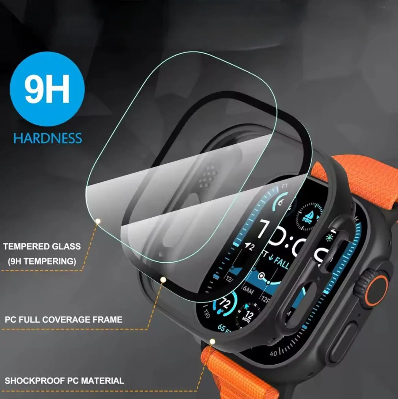 Coque de Protection Apple Watch Ultra 2 Mobile City