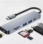 Hub USB-C 6 en 1 vers HDMI 4K Mobile City