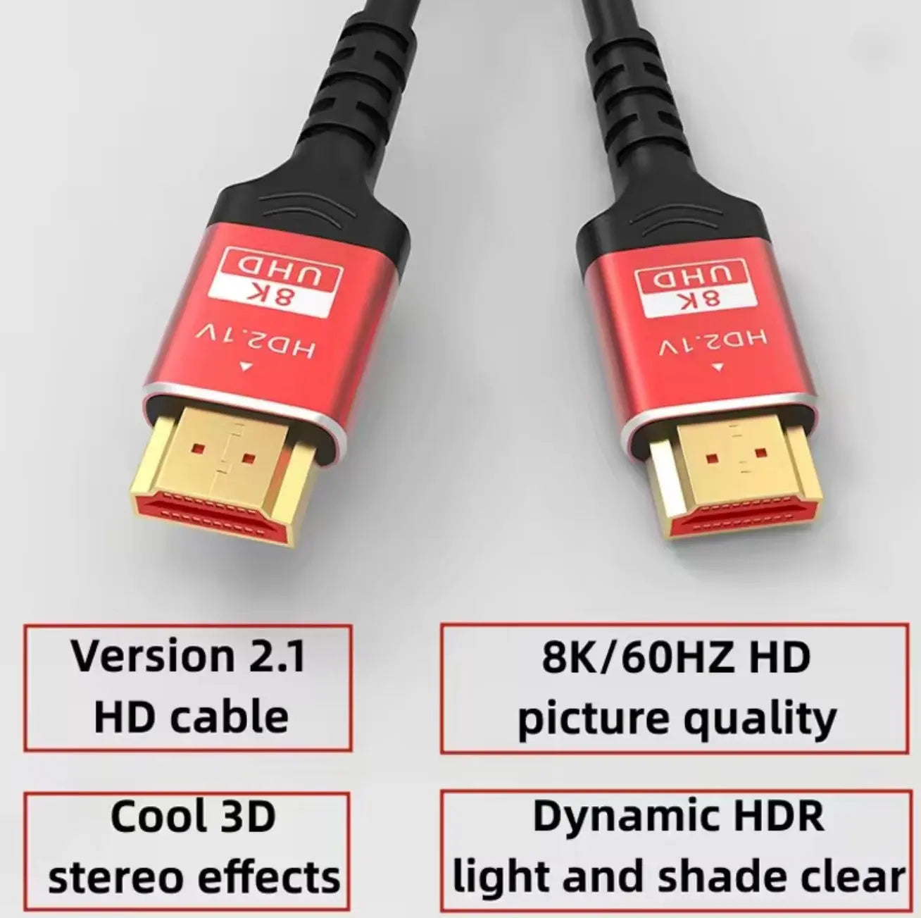 Câble HDMI 2.1 Ultra Haute Vitesse – 8K/4K – 48 Gbps 1M Mobile City