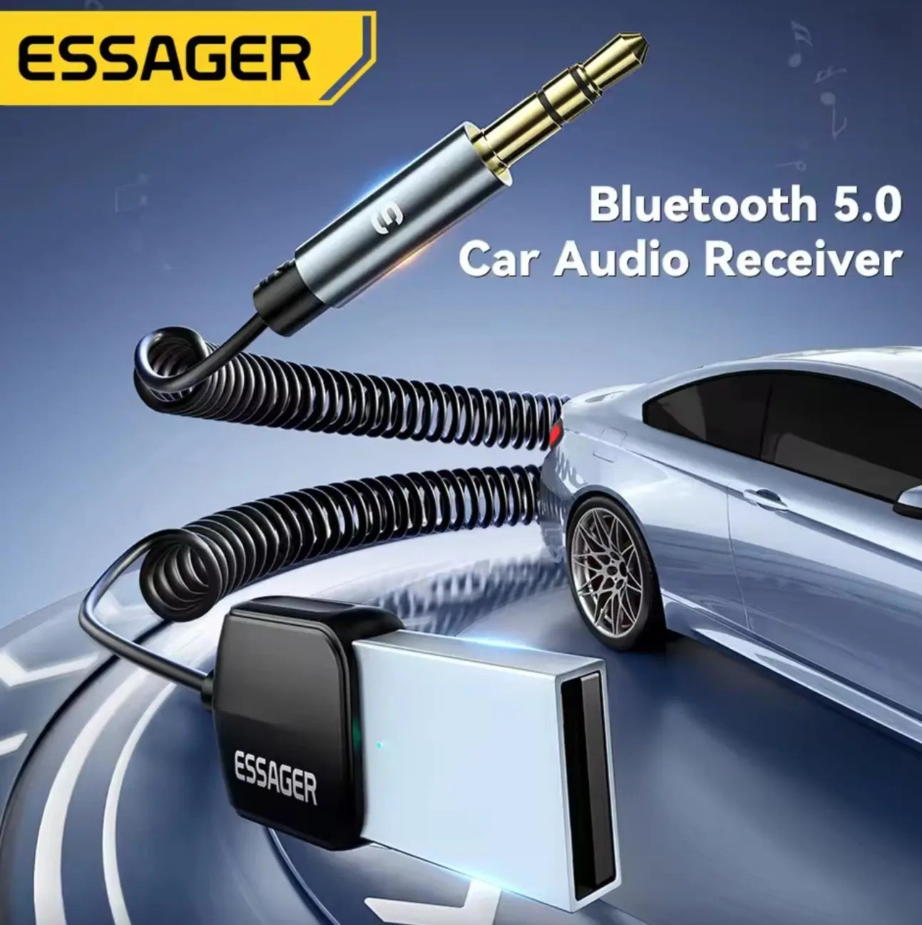 Adaptateur USB Bluetooth 5.0 AUX – Essager Mobile City