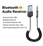 Adaptateur USB Bluetooth 5.0 AUX – Essager Mobile City