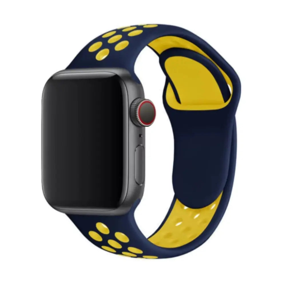 Bracelet Sport Perforé en Silicone 38-41 mm Mobile City