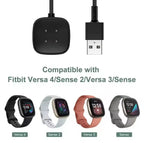 Chargeur Filaire Dock Magnétique USB-A – Compatible Fitbit Sense 2 & Versa 3/4 Mobile City