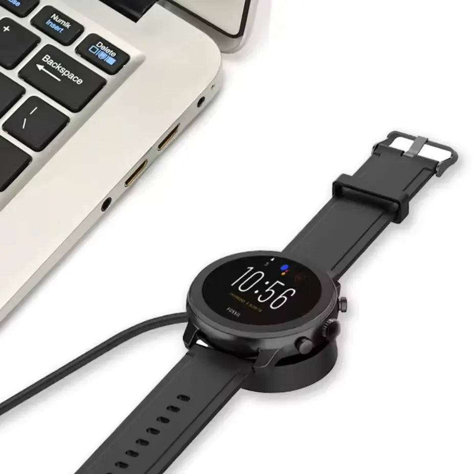 Chargeur Filaire Dock Magnétique USB-A – Compatible Fossil Gen 4/5/E/6 et M.Krs Mobile City