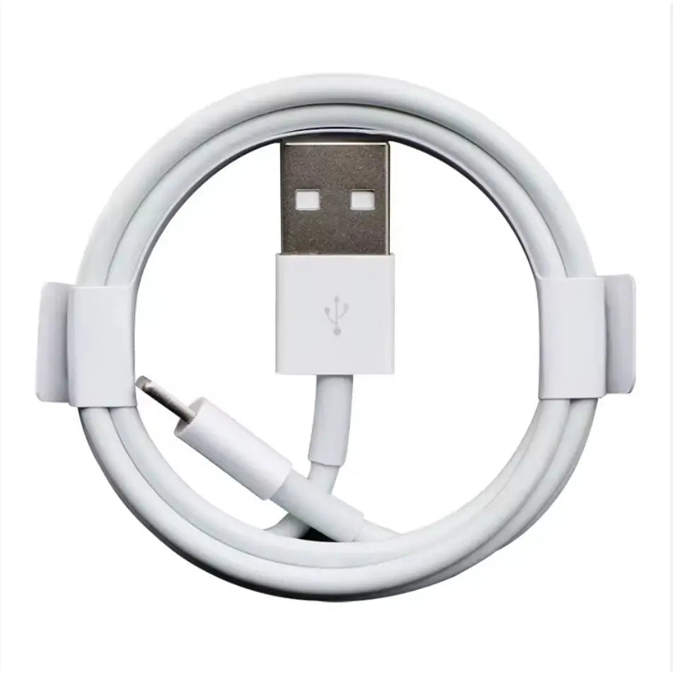 Câble Lightning – USB Type-A silicone blanc 20W Mobile City