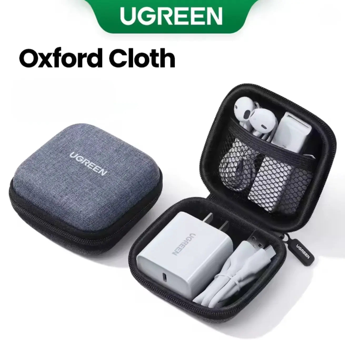 Étui rigide UGREEN pour écouteurs & petits accessoires Mobile City