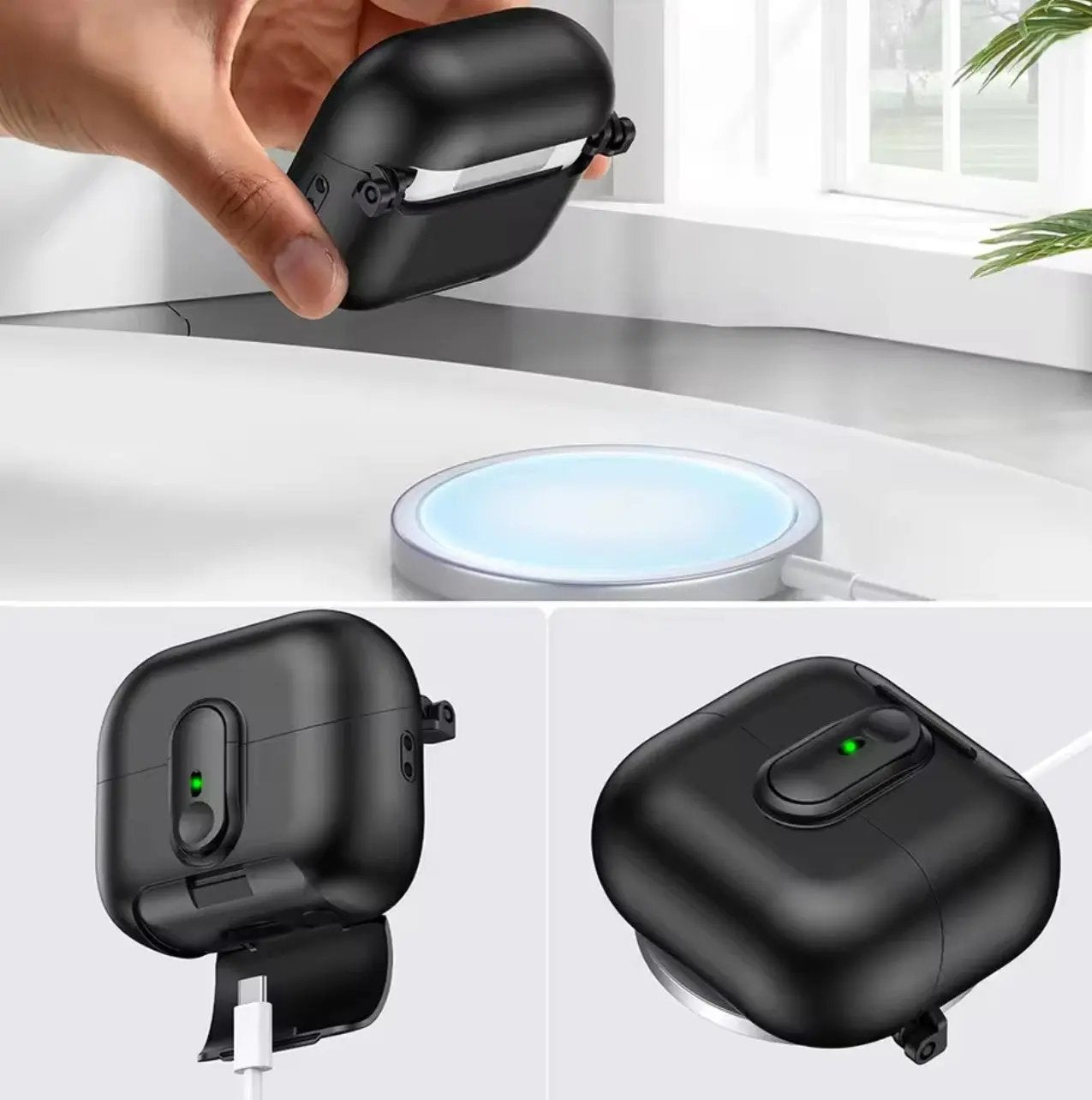Étui à fermeture charnière avec support – Samsung Galaxy Buds 3 & Buds 3 Pro Mobile City