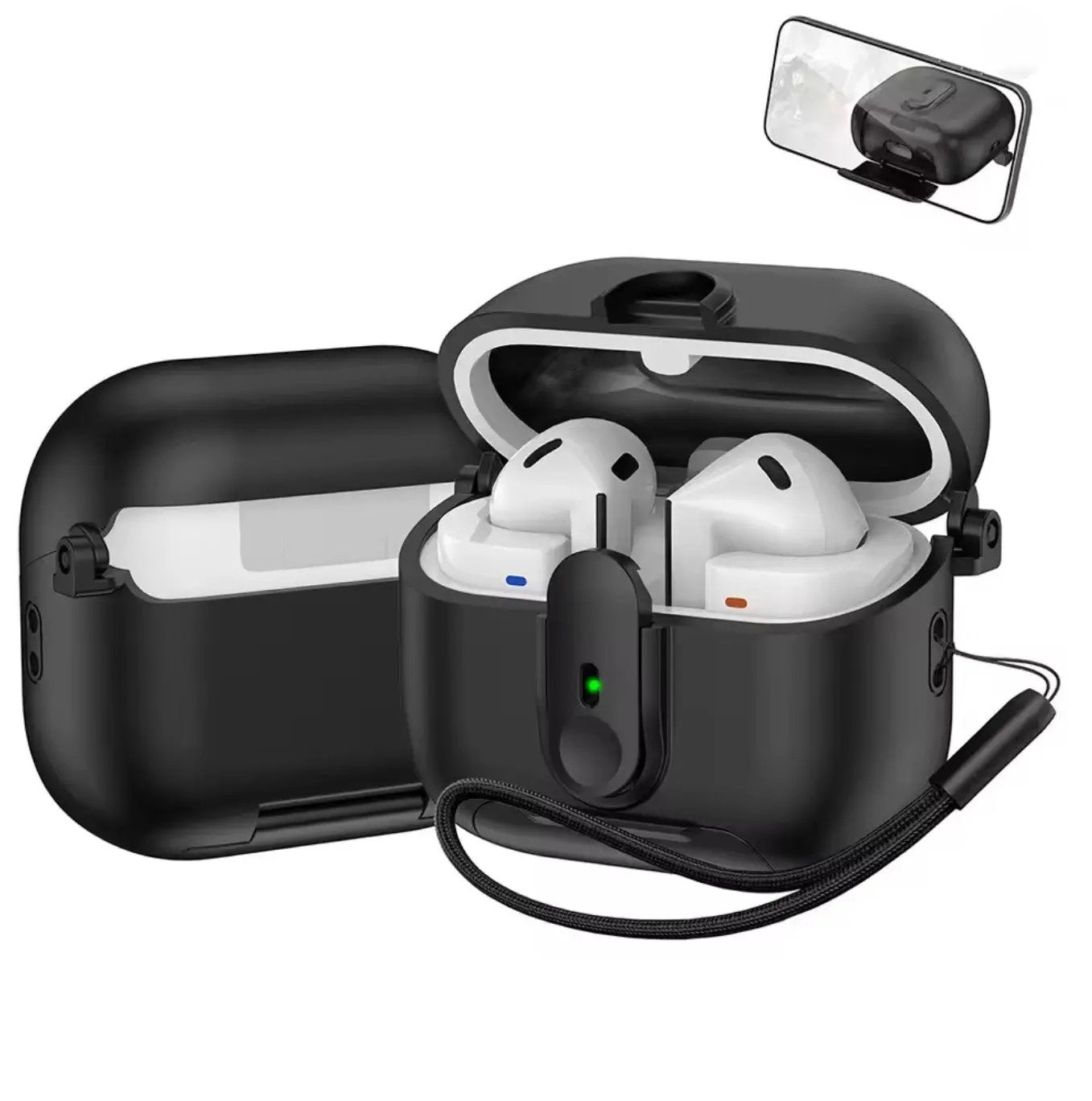 Étui à fermeture charnière avec support – Samsung Galaxy Buds 3 & Buds 3 Pro Mobile City