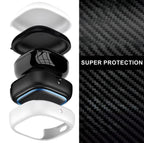 Étui de protection à rayures en fibre avec lanière – Samsung Galaxy Buds FE / Buds2 Pro / Buds2 / Buds Pro / Buds Live Mobile City