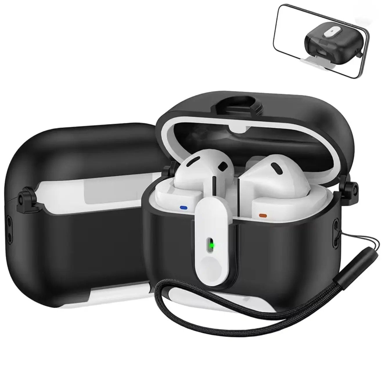 Étui à fermeture charnière avec support – Samsung Galaxy Buds 3 & Buds 3 Pro Mobile City