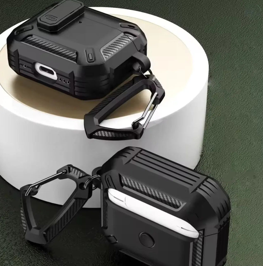 Étui rigide en silicone avec interrupteur – Apple AirPods 4 (2024) Mobile City