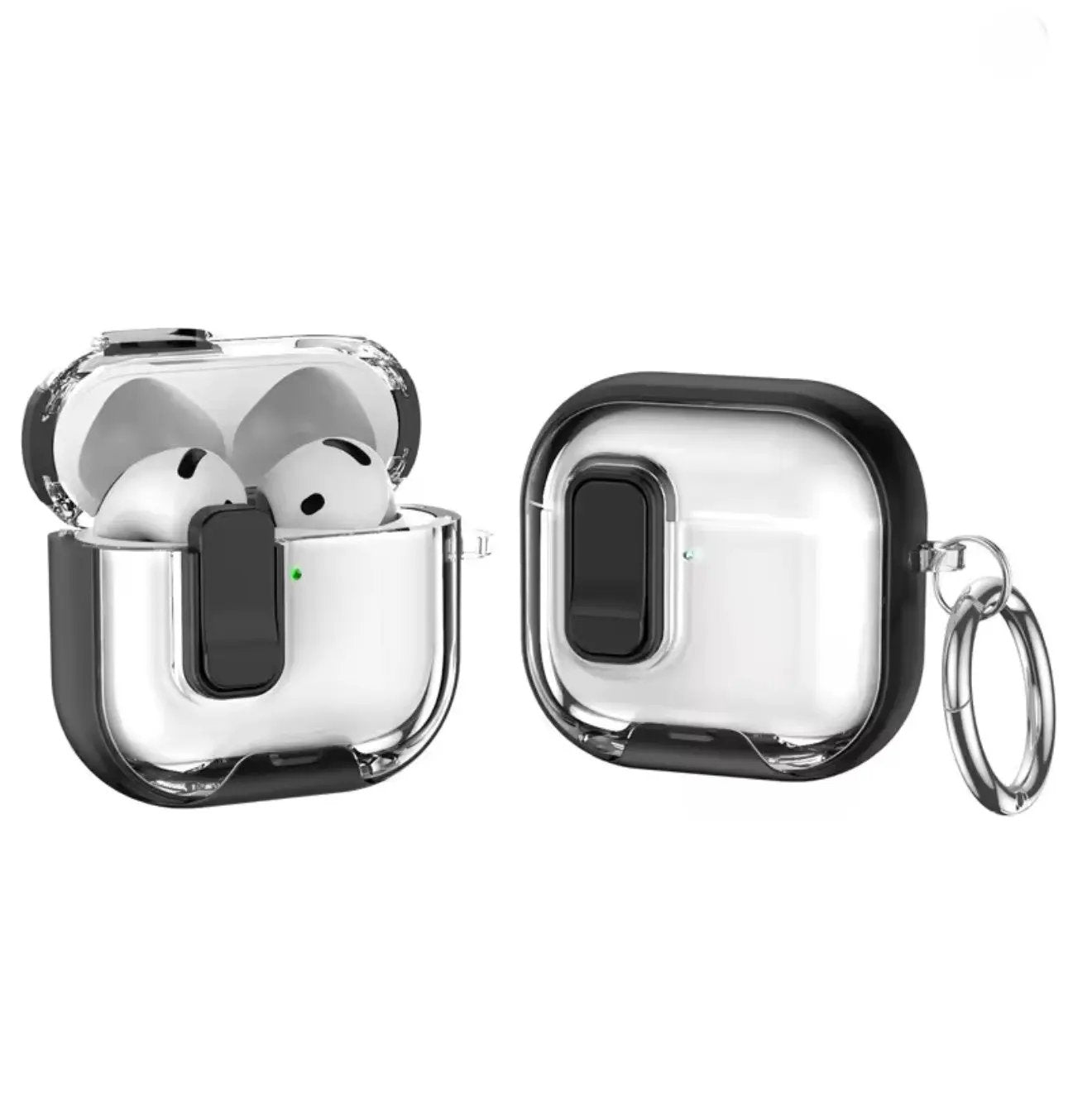 Étui en silicone rigide transparent arc couleur pour AirPods Pro / Pro 2 Mobile City