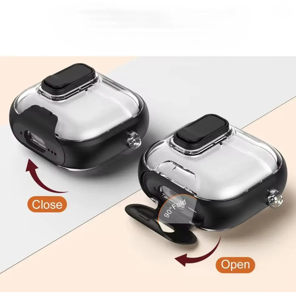 Étui en silicone rigide transparent arc couleur pour AirPods Pro / Pro 2 Mobile City