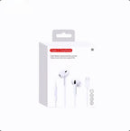Écouteurs Filaire avec Microphone & Contrôle du Volume – Android & iOS Mobile City