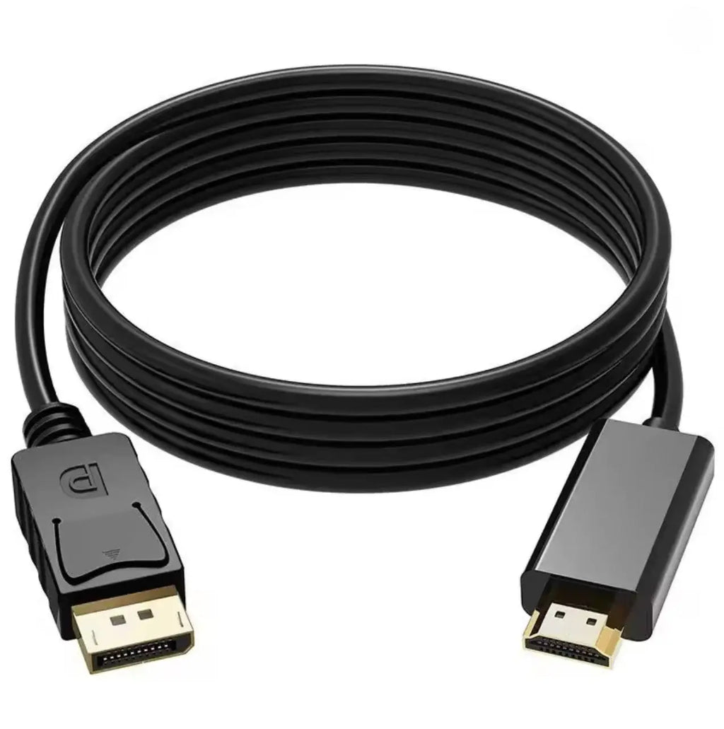 Câble adaptateur DisplayPort (DP) vers HDMI – 1.8 m, 4K HD pour moniteur d’ordinateur Mobile City