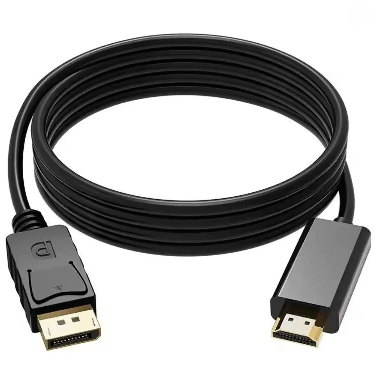 Câble adaptateur DisplayPort (DP) vers HDMI – 1.8 m, 4K HD pour moniteur d’ordinateur Mobile City