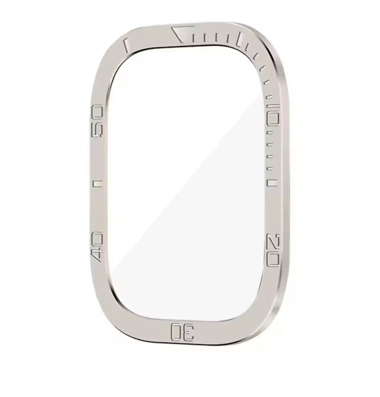 Protecteur d’écran en métal + verre trempé pour Apple Watch Ultra / Ultra 2 / Ultra 3 – 49 mm Mobile City