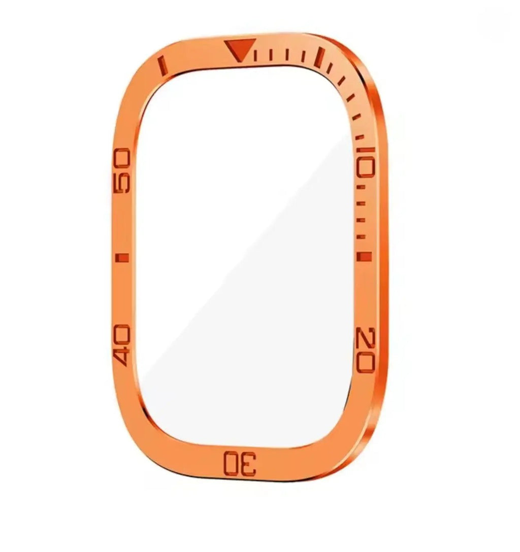 Protecteur d’écran en métal + verre trempé pour Apple Watch Ultra / Ultra 2 / Ultra 3 – 49 mm Mobile City