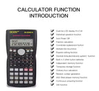 Calculatrice Scientifique DEXIN KK-82MS-B – 12 chiffres – 240 fonctions