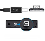 Adaptateur USB Type-C femelle vers USB-B mâle – Convertisseur haute vitesse pour imprimante, scanner, piano, contrôleur MIDI Mobile City