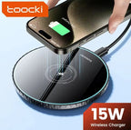Chargeur sans fil rapide Toocki 15W Mobile City