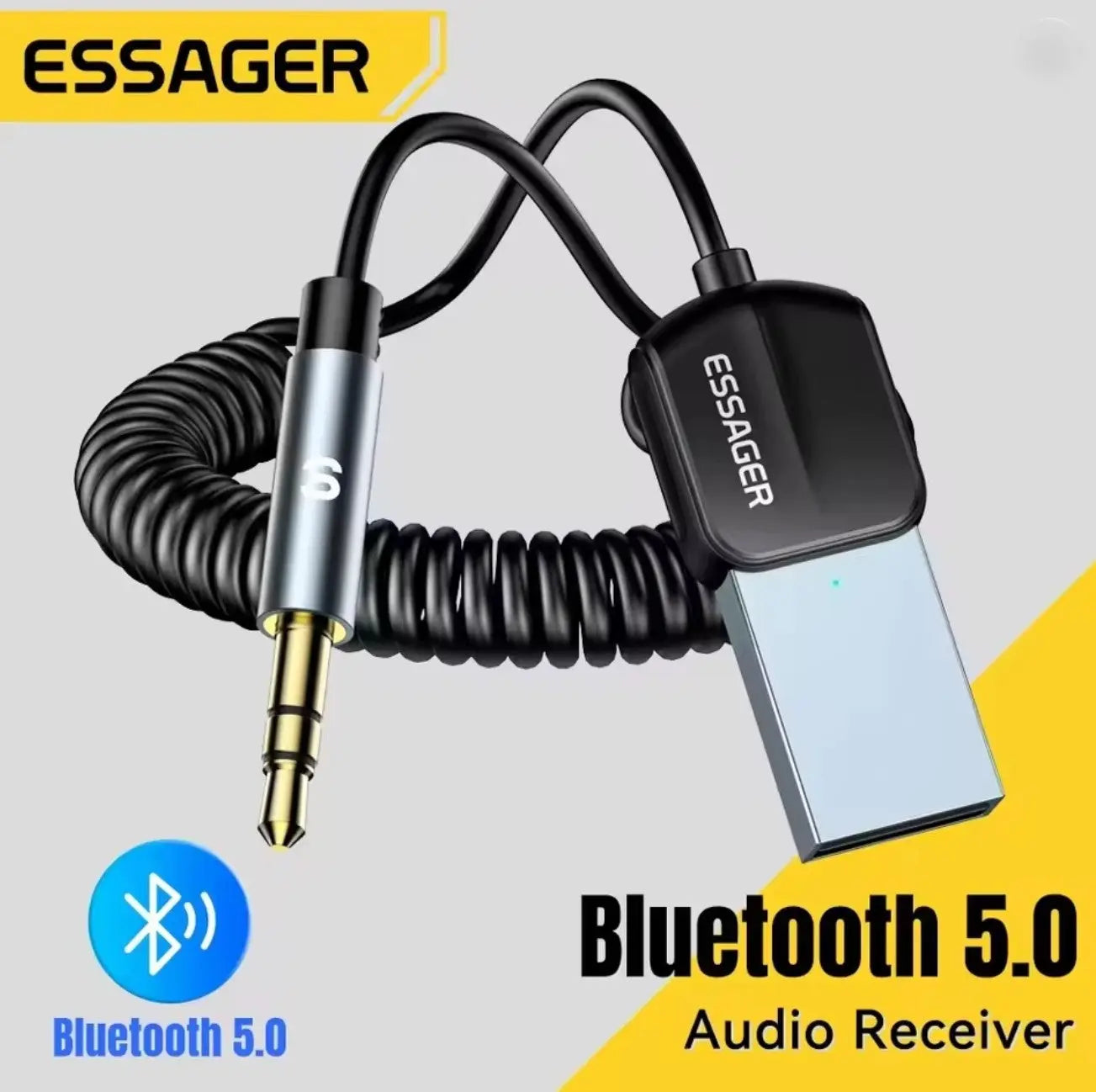 Adaptateur USB Bluetooth 5.0 AUX – Essager Mobile City