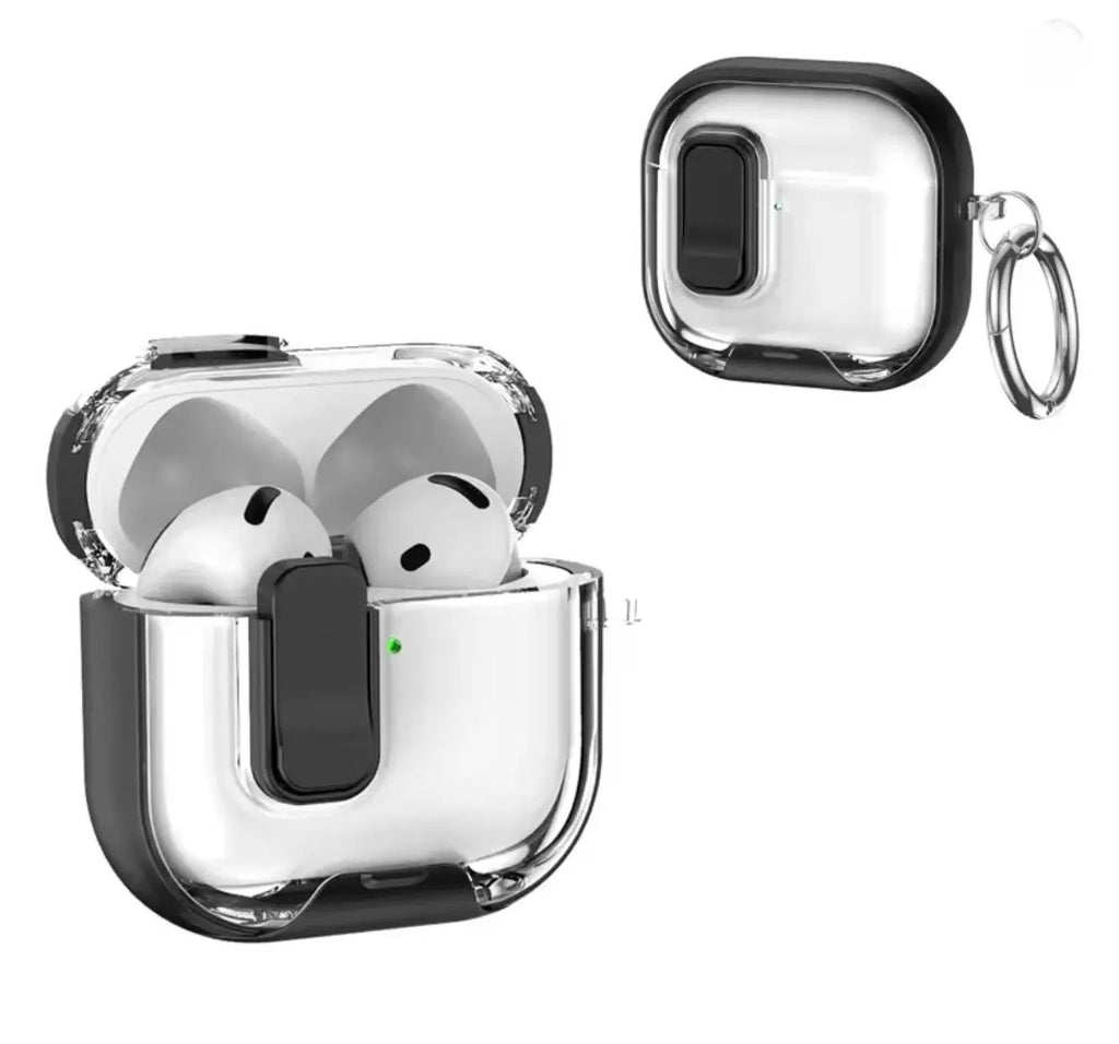 Étui en silicone rigide transparent arc-en-ciel pour AirPods Pro / Pro 2 Mobile City