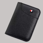 Portefeuille Homme – Super Mince & Portable – Cuir PU Noir