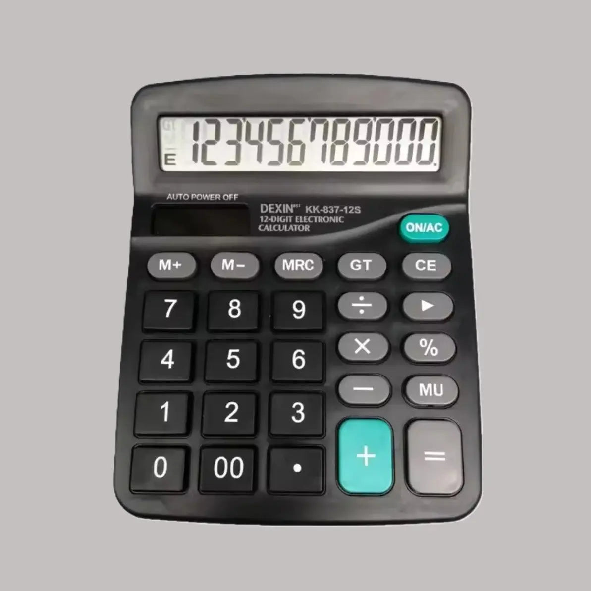 Calculatrice Dexin BST KK-837-12S – Grand écran LCD 12 chiffres