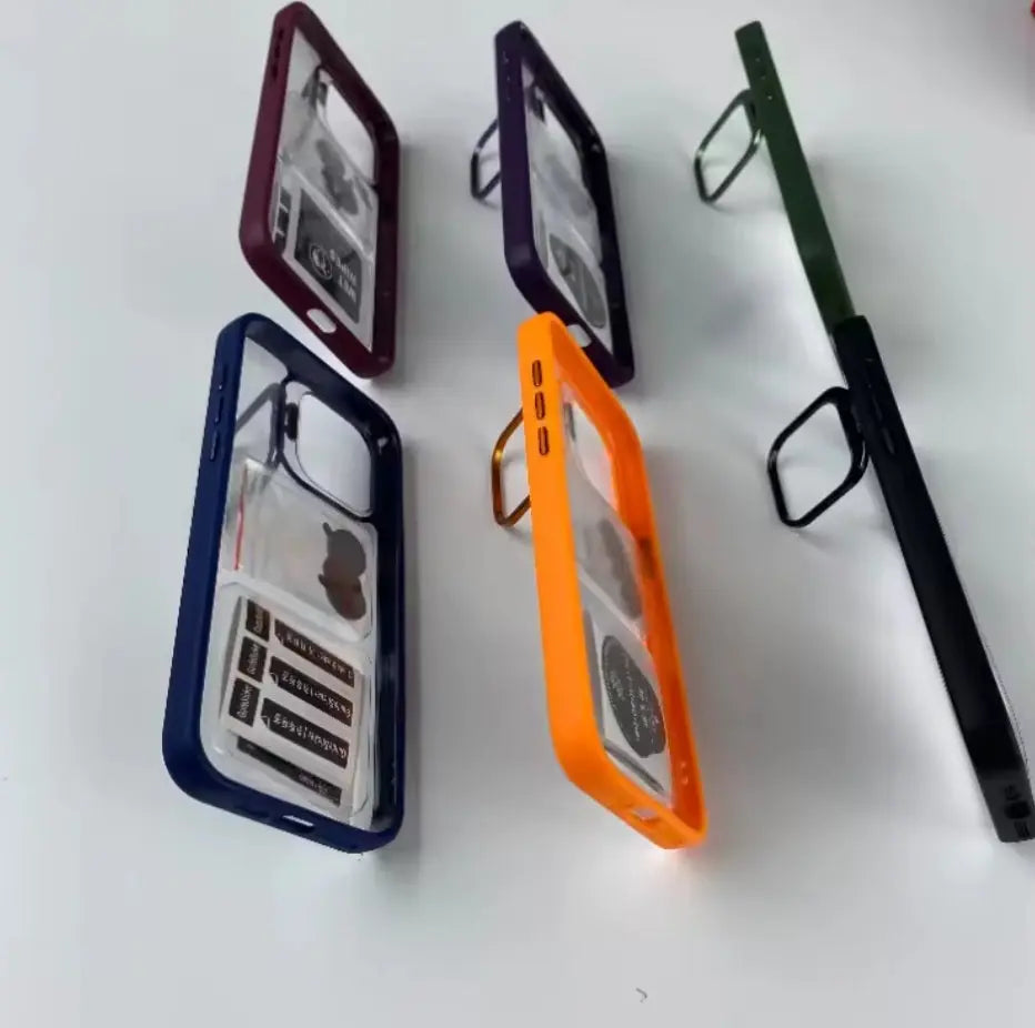 Coque Bumper TPU avec support Anneau en métal  iPhone Pro Max Mobile City