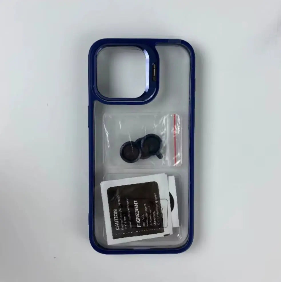 Coque Bumper TPU avec support Anneau en métal  iPhone Pro Max Mobile City