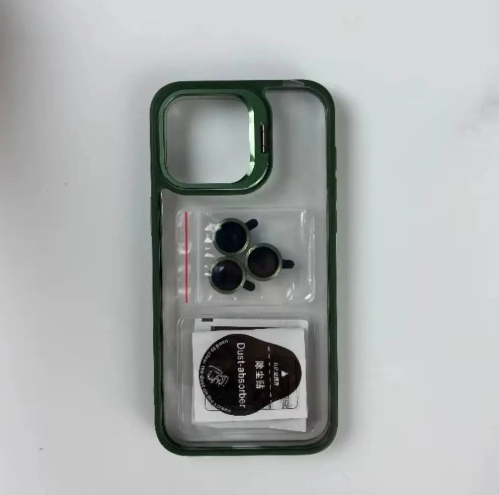 Coque Bumper TPU avec support Anneau en métal  iPhone Pro Max Mobile City