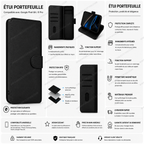 Étui a rabat portefeuille en cuir pour Google pixel 8