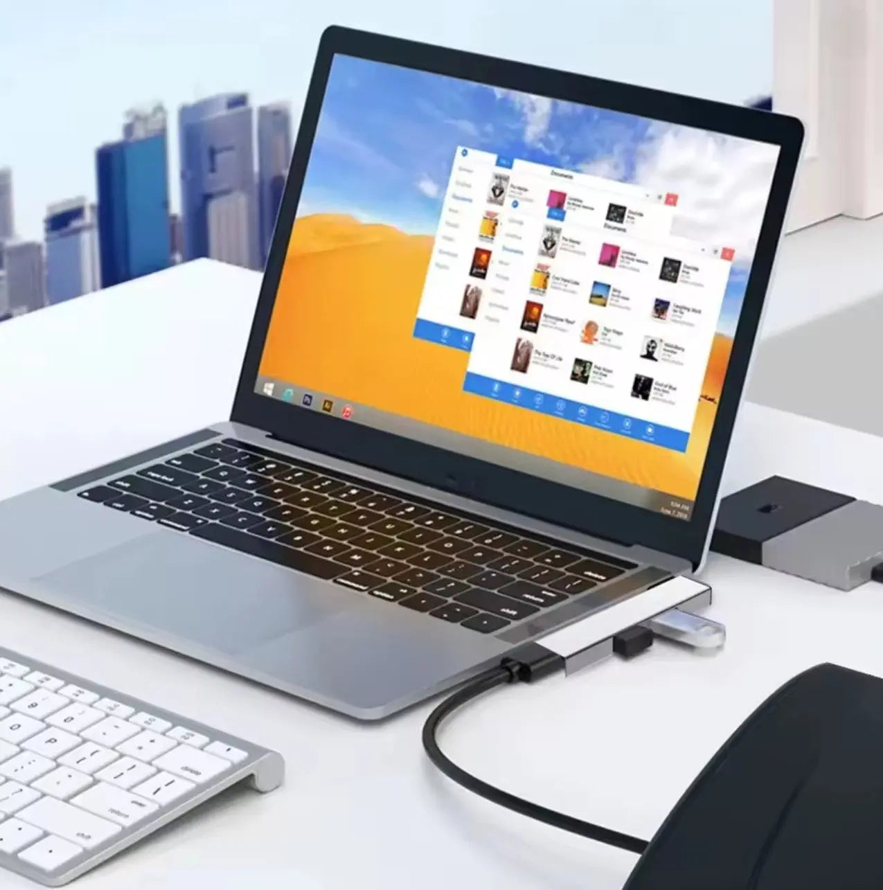 Dock Multi-Fonction USB – Transmission Haute Vitesse Mobile City