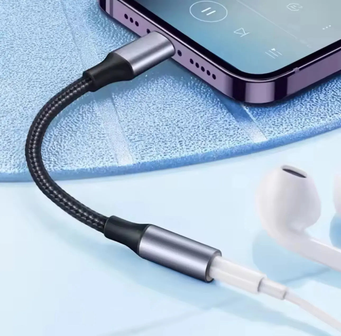Adaptateur Lightning vers Jack 3,5 mm Mobile City