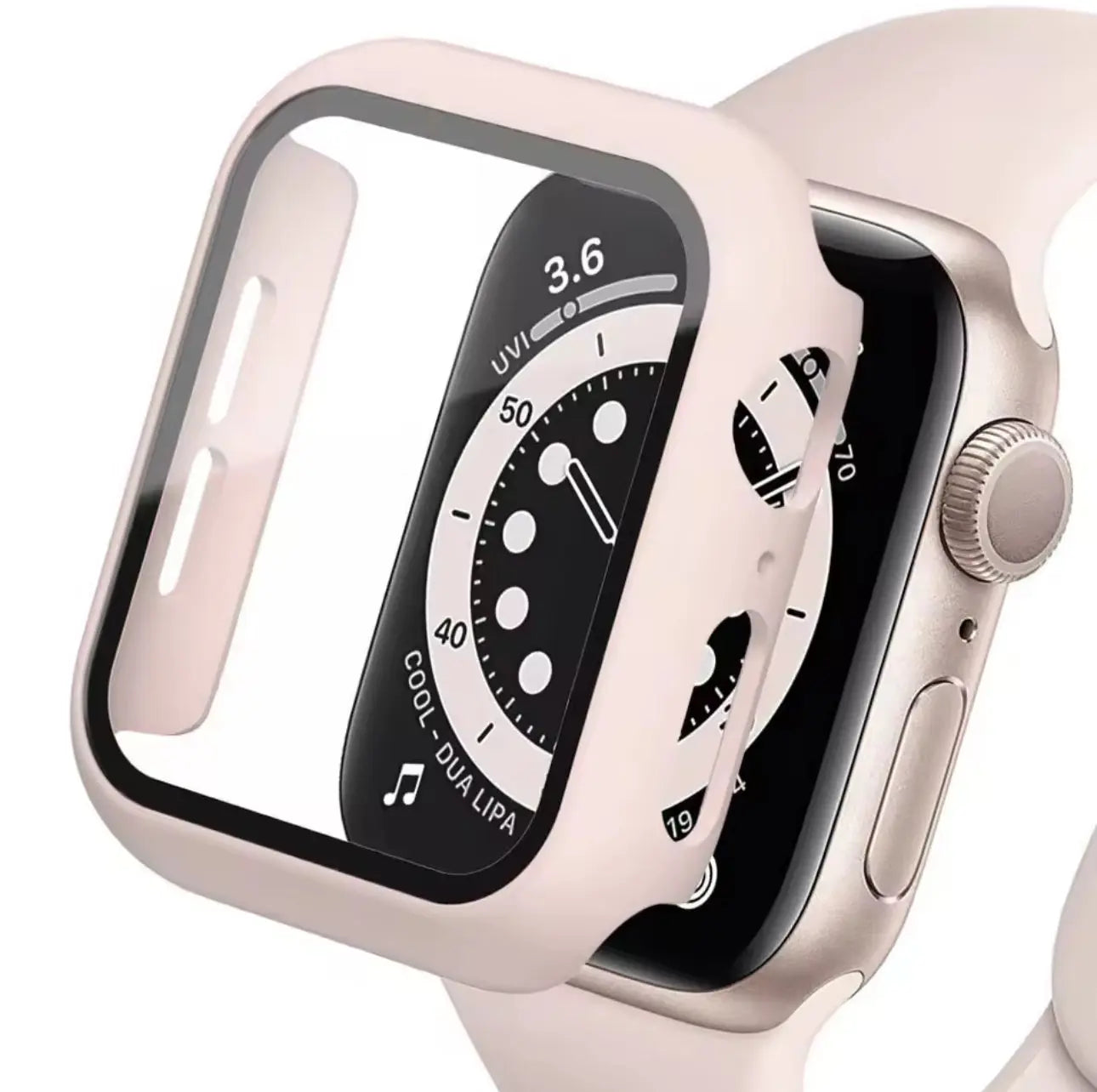 Coque de Protection avec Verre Trempé 44 mm (Séries 6, 5, 4, SE) Mobile City